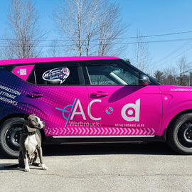 Lettrage de véhicule prix à partir de...